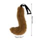 thumbnail image 3 of Colgante de cola de animal 3D para Halloween, con pompones y soporte para mujer, cola peluda de moda, 50 cm, cola de peluche para Halloween, 3 of 5
