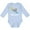 AE-Light Blue, variant on Inktastic Sanibel Island Florida Dolphin Boys or Girls Long Sleeve Baby Bodysuit