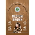thumbnail image 3 of Medium Brown 200 g | 100% Natural Hair Dye Kit | Vibrant Colors with 50 g Pure Henna & Herbal Mix, 3 of 7