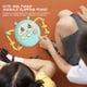 thumbnail image 2 of Tambor de mano para niños juguetes de pandereta de música de animales de dibujos animados juego de lógica divertido de mano Sywqhk libre de BPA, 2 of 8