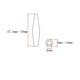 thumbnail image 3 of Paquete de puntas de Tremolo Yuyangstore 10 piezas para sistema de Puente de Tremolo de guitarra eléctrica, 3 of 6