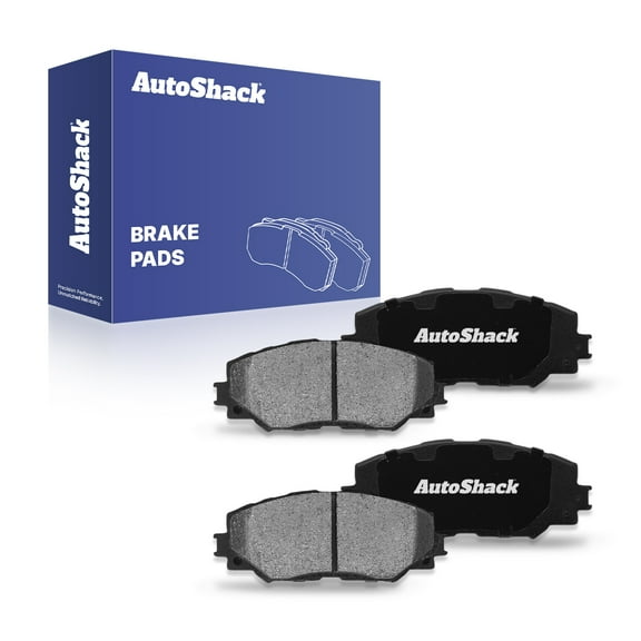 AutoShack Front Ceramic Brake Pad Set | Replacement for 2013 Scion iQ 2010-2022 Toyota Prius 2006-2018 Toyota Yaris | 4-PC