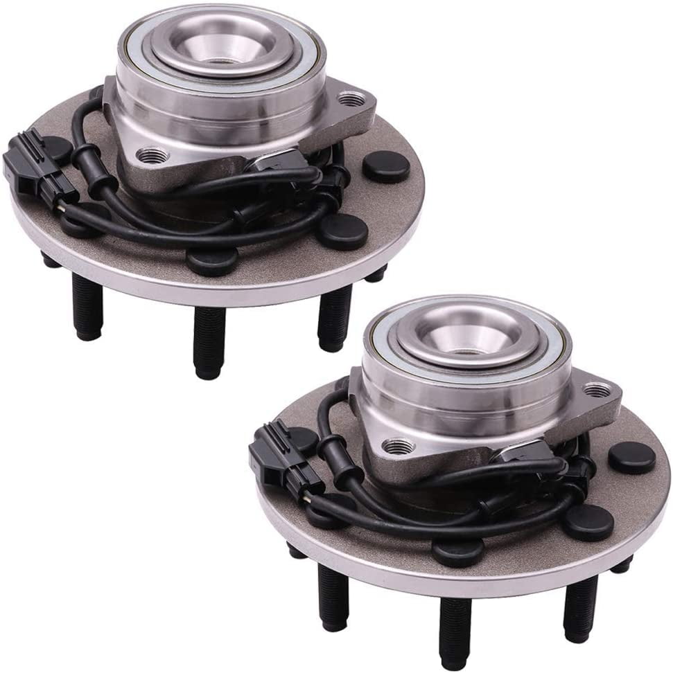 Pair 2 Front Wheel Hub and Bearing Assembly for 20032005 Dodge Ram