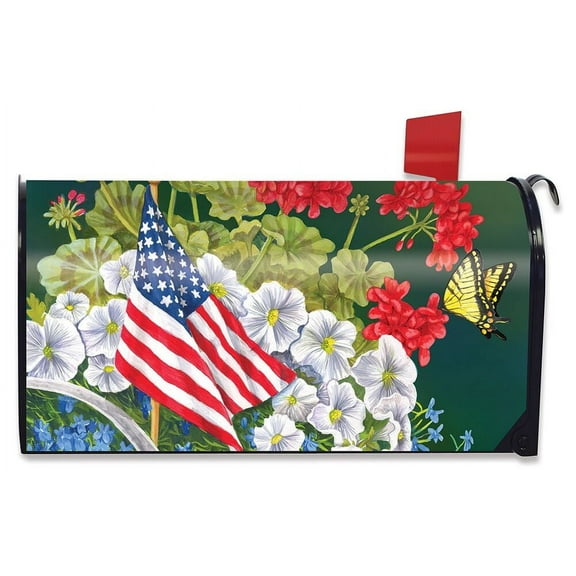 Briarwood Lane American Garden Summer Mailbox Cover