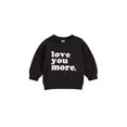 thumbnail image 2 of Mialoley Bébé Manches Longues Col Rond Lettre Imprimé Pull-Overs Décontractés, 2 of 6