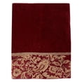 thumbnail image 1 of Avanti Linens Arabesque Bath Towel, Brick, 1 of 2