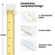 thumbnail image 2 of Mosthink Luces LED de Cultivo para Plantas 16" 6500K Espectro Completo Paquete de 4, 2 of 6