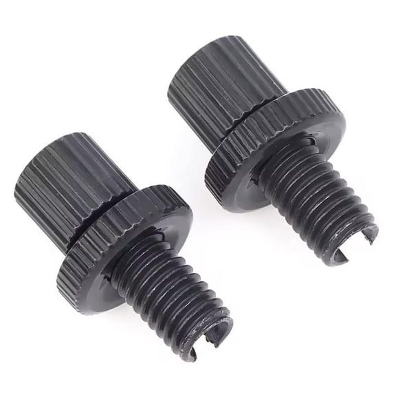 Brake Cable Adjuster Bolts for ATV & Motorcycle, 8mm, 2-Piece Set with Universal Fit