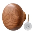 thumbnail image 1 of Gancho de madera para abrigos, decorativo, para uso general, para interiores y exteriores, para colgar en la pared. Redondo, 1 of 9