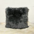 thumbnail image 4 of Zealand Sheepskin Pillow 2 Pack 12x20 Grey Soft Natural, 4 of 6
