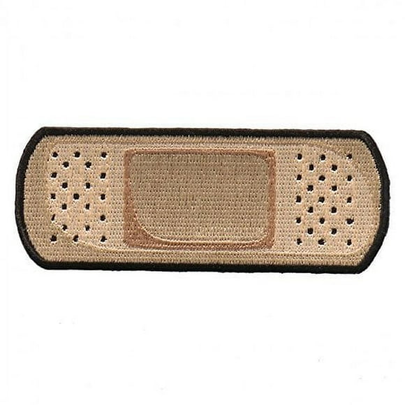Embroidered BANDAGE PATCH - Iron-On / Sew-On - 4" x 2"