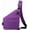 Dark Purple, variant on Wander Plus Anti Theft Travel Bag Wander Plus Anti Theft Bag Slim Sling Bag Purse Cross Body Shoulder Bag 2024