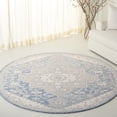 thumbnail image 4 of Lauren Ralph Lauren  Handmade Gunnhild Wool Rug Blue/Ivory 7' x 7' Round Handmade 6' Round Indoor Ivory Round Vintage, 4 of 5