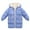 Blue, variant on Utoimkio Toddler Baby Girls Boys Winter Warm Jacket Hooded Snowsuit Windproof Thicken Coat Outerwear Hoodies with Pockets for Kids 1-10 Years