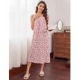 thumbnail image 4 of Ekouaer Long Sleeveless Nightgowns for Women Ladies Night Gown Embroidery Sleepdress Tank Nightdress Victorian Sleepshirt, 4 of 6