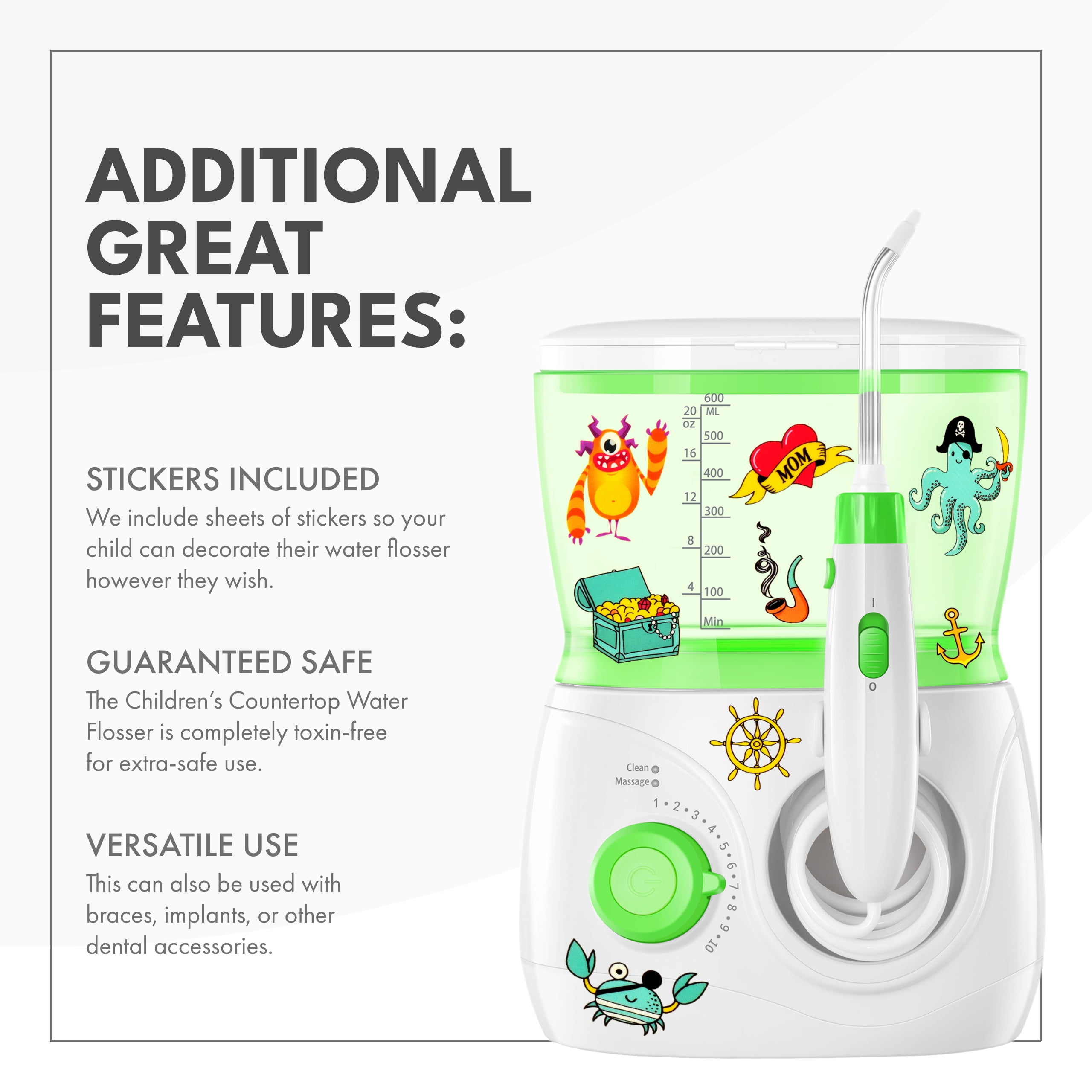 Childrens Countertop Water Flosser
