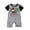 Gray4, variant on Lutiedan Family Matching Christmas Pajamas Short Sleeve Tops and Plaid Shorts Loungewear Xmas Print Pjs Sets S-XXL,Gray