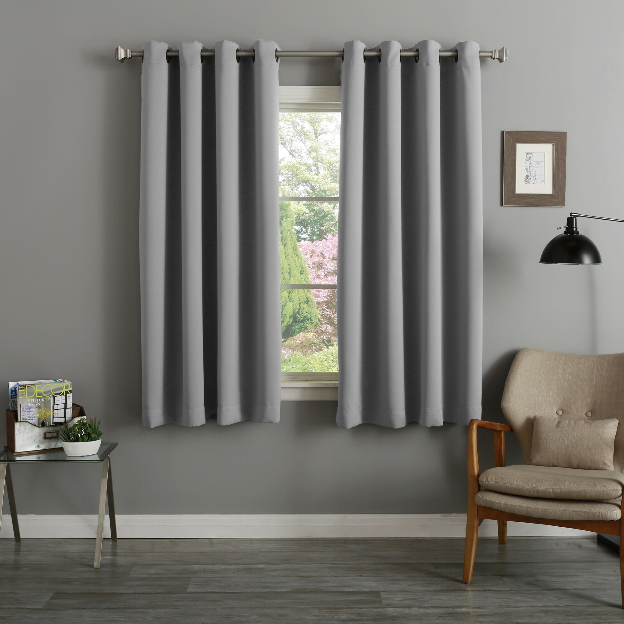 Aurora Home 54 Inch Thermal Insulated Blackout Curtain Panel Pair 52 X 54 Walmartcom Walmartcom Aurora Home 54 Inch Thermal Insulated Blackout Curtain Panel Pair 52 X 54 Walmartcom Walmartcom