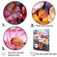 thumbnail image 3 of Designart "Peonies Bursting With Color" Peonies Floater Framed Canvas Prints, 3 of 5