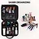 thumbnail image 5 of Cosmetic Bag Portable Travel Make Up Bag-Black,Professional Makeup Organizer Bag Make Up Storage Cosmetic Box Waterproof Artist Make Up Bag Makeup Tra, 5 of 5