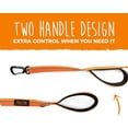 thumbnail image 5 of Mighty Paw HandleX2 Dual Handle Dog Leash, 6 Foot Long Reflective Dog Lead with 2 Handles, 5 of 9