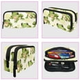 thumbnail image 3 of MUOOUM Pencil Case, Cute Green Frogs Pattern Large Capacity Pencil Pouch Stationery Pen Bag, 3 of 7
