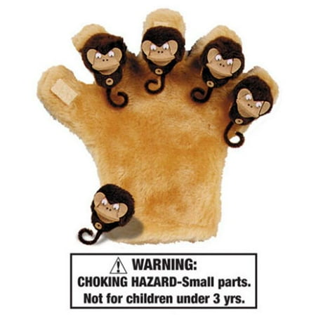 - Melody House WZ-2116 Five Little Monkeys and Single Monkey Mitt