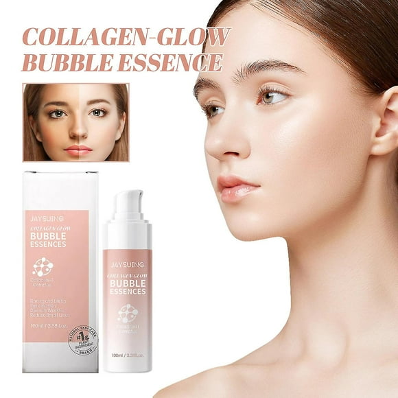 J'sin Collagen Light Bubble Essence Dull Skin Tightening Anti-Wrinkle Moisturizing Beauty Essence BF