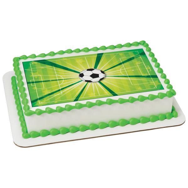 50 Soccer Cake Design (Cake Idea) - October 2019 | Soccer birthday cakes,  Football birthday cake, Football themed cakes