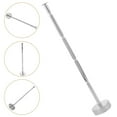 thumbnail image 4 of Wall Mounted Clothes Rack Metal Clothes Hanging Rod Closet Clothes Hanger Rod, 4 of 5