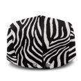 thumbnail image 3 of CHAQLIN Polyester Forward Newsboy Hat for Outdoor Driving Hunting, Soft Lightweight Beret Hat, Zebra Stripes, 3 of 4