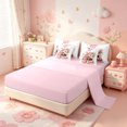 thumbnail image 3 of meiyoeat Fashion Cowgirl Hat 7-Piece Twin Bedding,Western Print Bedding Comforter Set,Pink Reversible, 3 of 7