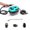 blue, variant on 2500W High-Temperature Steam Cleaner Portable Handheld Pressure Washer for Household Cleaning RedDEBGFS ,blue