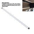 thumbnail image 4 of 2 Pack L Track Tie Down System Cargo Track Rail 1 Meter Long Aluminum with 4 Sliding Ring Fittings for Motorcycles ATVs Trucks Trailers, 4 of 7