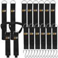 thumbnail image 1 of Soporte Para Cable De Extensión Para Colgar, Correas Para Asas Con Ganchos En S, Paquete De 16, 13", 22", 35", Resistentes, Organizador De Garaje, Colgadores De Herramientas, Manguera De Jardín, Cable, 1 of 5