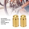 thumbnail image 3 of Embouts de Valve de Vélo Ti Alliage Anti-Poussière Usage Intensif Universel, 3 of 7