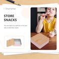 thumbnail image 4 of EeaseMX 1 caja con tapa de madera, creativa, para postres, pasteles, regalo de hojalata., 4 of 7