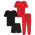 thumbnail image 3 of Conjunto de pijama Marvel Boys AMAZING 10, manga corta, 4 piezas, algodón, 3 of 4