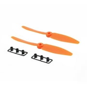 Angle View: 10 Pairs Orange 5030 Plastic Propeller for Mini 250 Quadcopter Multi-rotor orange