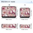thumbnail image 3 of 2 Pcs Seat Belt Strap Covers Pad for Car Soft Flannel Car Seat Belt Shoulder for All Cars Pink Watercolor Snowmen and Flowers, 3 of 8
