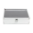 thumbnail image 3 of Caja de reloj con 12 ranuras, Cajas de Regalo de exhibición de colección de aleación de aluminio, organizador de relojes, caja de almacenamiento de Yuyangstore Caja de almacenamiento de relojes, 3 of 8