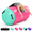 nopump Pink Mint-47.24×29.5inch, variant on Gymnastics Air Roller, Inflatable for Yoga Cheerleading, nopump Pink Mint, 47.24×29.5inch