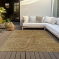 thumbnail image 6 of Addison Rugs Chantille Indoor/Outdoor Transitional Lines Gold Washable Rectangle Rug, 9' x 12', 6 of 6