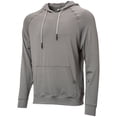 thumbnail image 2 of Wire2wire Men's Lightweight Performance Baseball Training Hoodie Light Grey 3Xl, 2 of 9