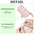 thumbnail image 6 of Pink Floral and Lace Pattern Dish Drying Mat for Kitchen 1 Pack, Ultra Absorbent Microfiber Dishes Drainer Mats,16"x18", 6 of 6