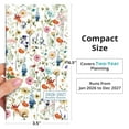 thumbnail image 2 of Pocket Calendar 2026-2027 for Purse - 6.5"x3.5" Two Year Monthly Planner (Jan 2026-Dec 2027) | Hummingbird Design, 2 of 7