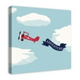 thumbnail image 2 of Creative Products Adventure Plane Banner 24x24 Canvas Wall Art, 2 of 5