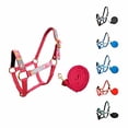 thumbnail image 2 of Tahoe Tack Patterned Nylon Mini Horse Halters with Padded Noseband and Matching 7’ Soft Grip Lead Rope - 6 Month Warranty, 2 of 4