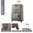 thumbnail image 2 of Bolsa de mano Steve Madden Harlo gris 21.5 pulgadas, 2 of 5