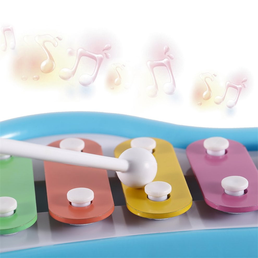 Baby Kids Musical Toy Educational Piano Music Toy with Two Piano Sticks 